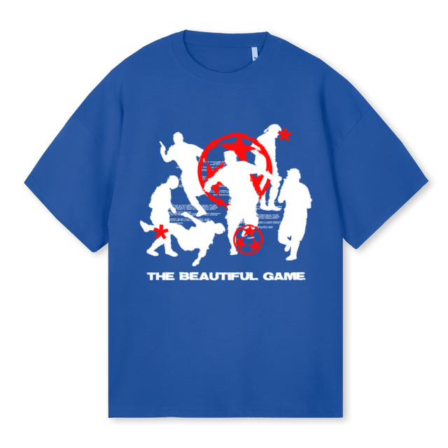 BAGGIO Cobalt Blue Oversized Tee.