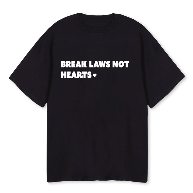 BTE Black Oversized Tee.