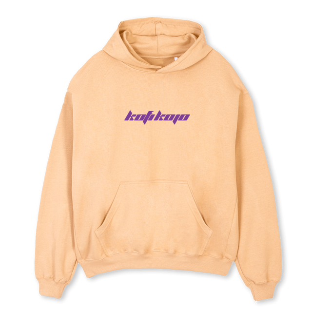 FRANCIS Sand Oversized Hoodie.