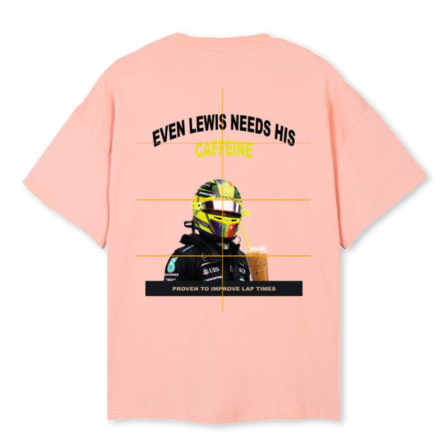 EMSLEWISTEE Pink Clay Oversized Tee.
