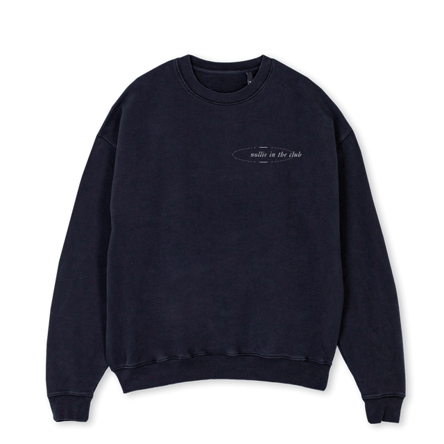 VINTAGECREWNECK Vintage Black Oversized Crewneck Sweater.