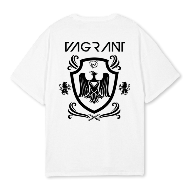 HOUSEOFVAGRANT White Oversized Tee.