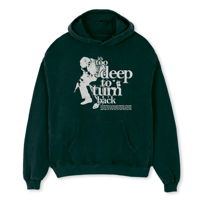 TOO Wild Green Oversized Hoodie.