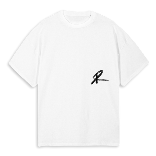 GLIFT White Oversized Tee.