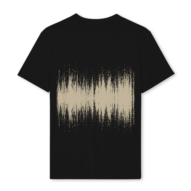 SOUNDWAVE Black Regular Tee.