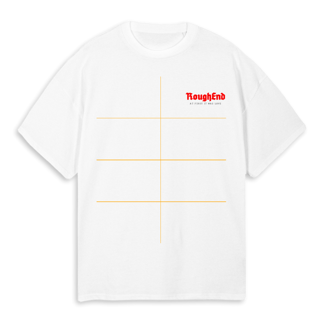 REOOBHIGHLIGHTVA White Oversized Tee.