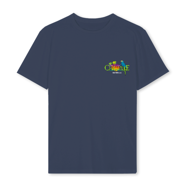CHILLVILLE Navy Blue Regular Tee.