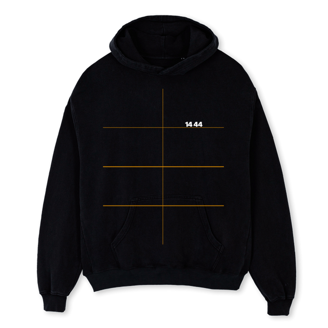 HBDBW Black Oversized Hoodie.