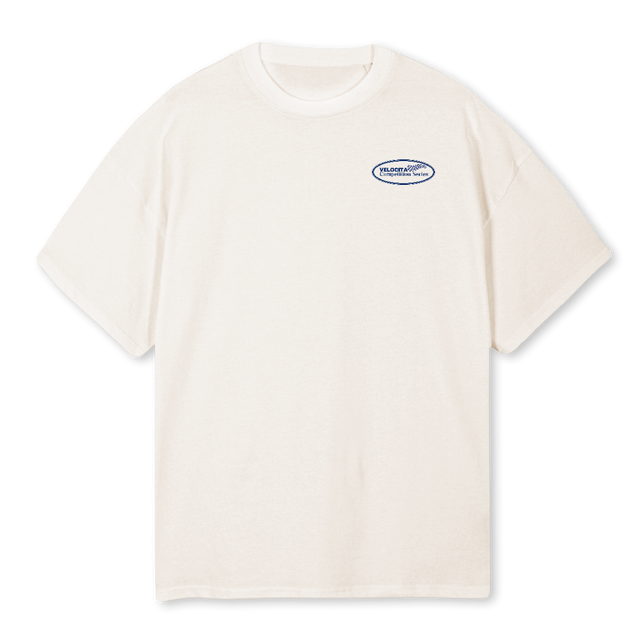 COMPETITIONSERIES Vintage White Oversized Tee.