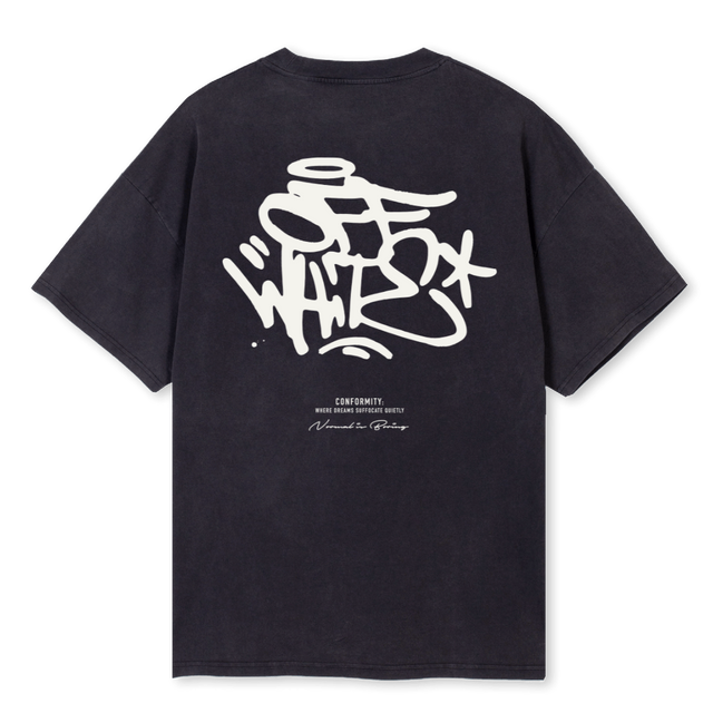 VBOVNIB Vintage Black Oversized Tee.