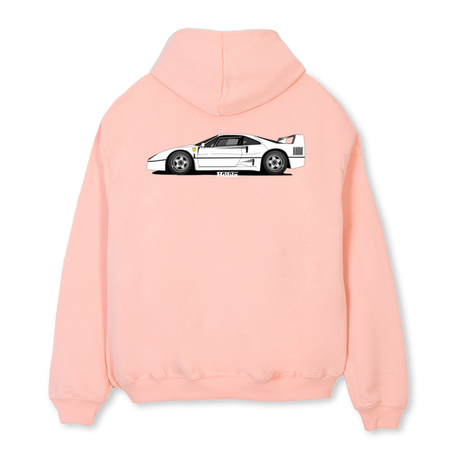 FPINK Pink Clay Oversized Hoodie.