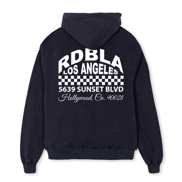 ASHOODIECL Vintage Black Oversized Hoodie.