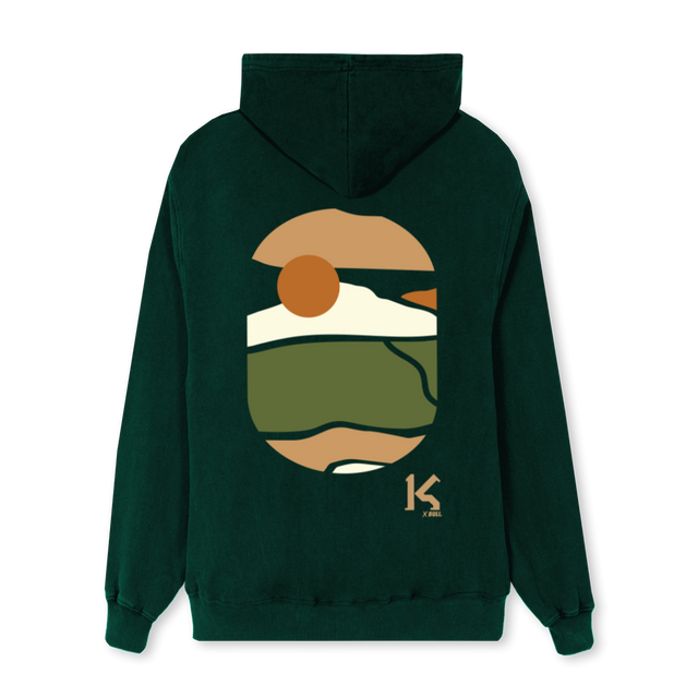 KUKSA Wild Green Regular Hoodie.