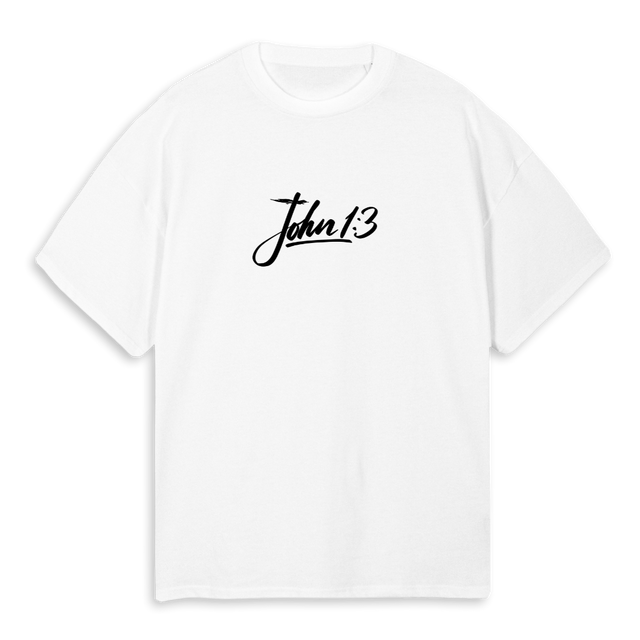 TSHIRTJOHN White Oversized Tee.