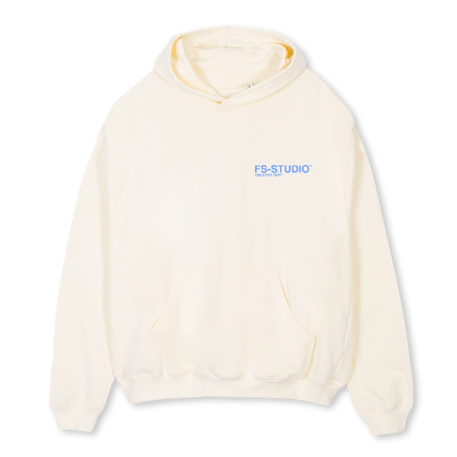 FSSHOODIECREAM Cream Oversized Hoodie.