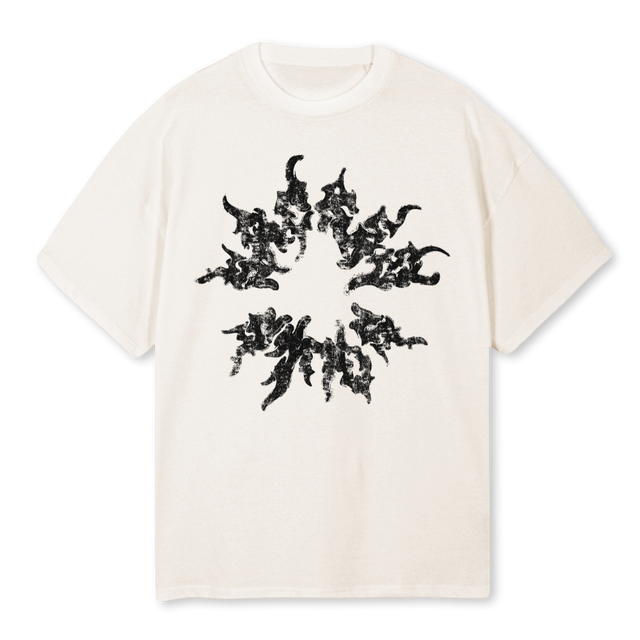 DRAGON Vintage White Oversized Tee.