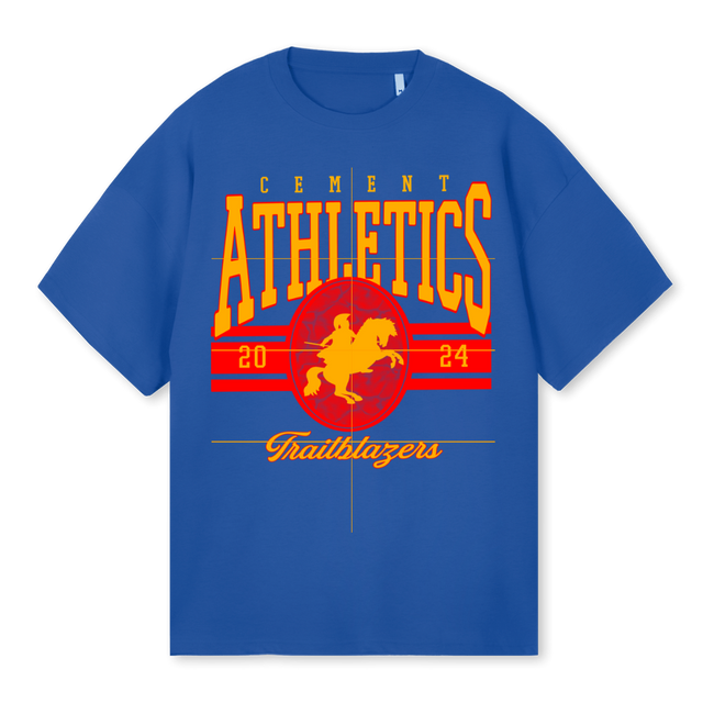 REF Cobalt Blue Oversized Tee.