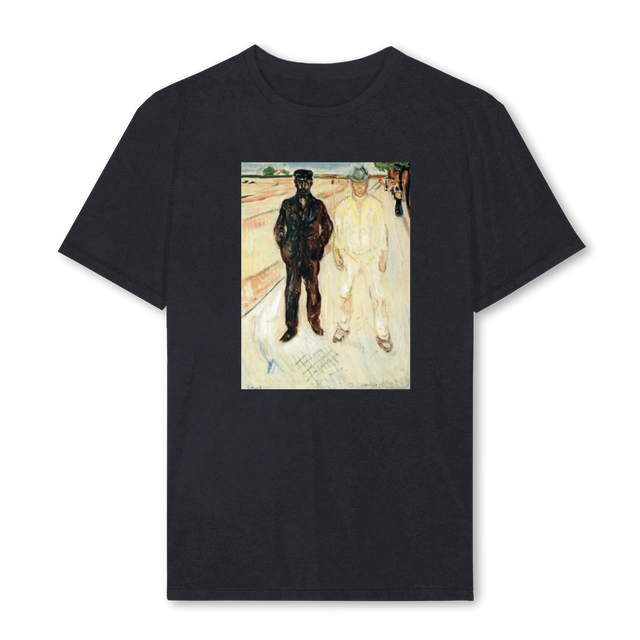 MAURER Vintage Black Regular Tee.