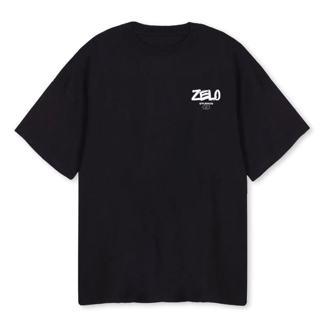 ASTRONAUT Black Oversized Tee.