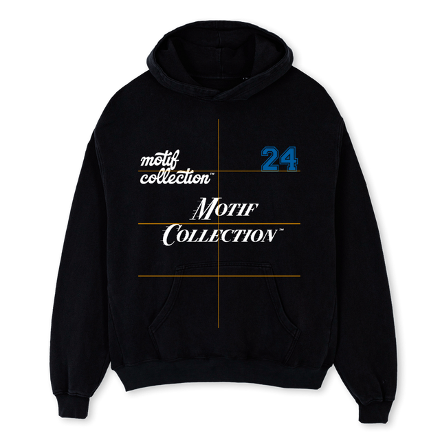 HOODIEBLACK Black Oversized Hoodie.