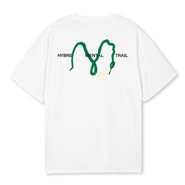 HYDNSAMPLECOLOR White Oversized Tee.