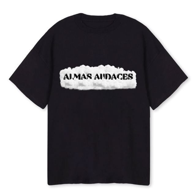 DREAMIN T Black Oversized Tee.