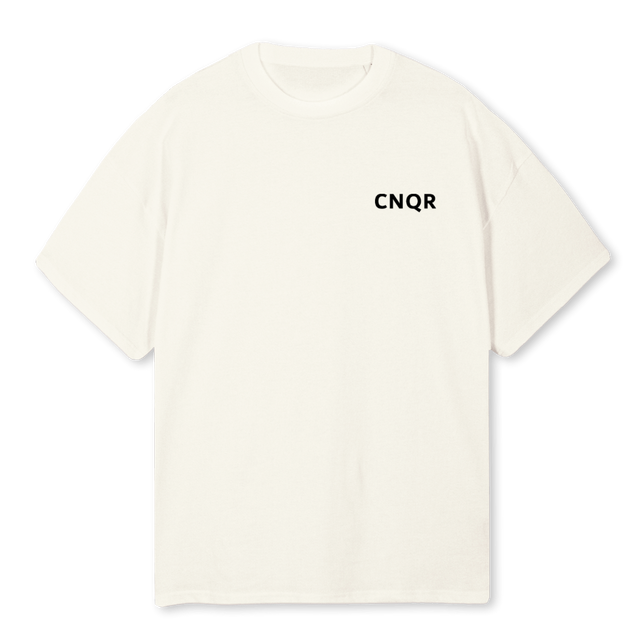 NRFTW Cream Oversized Tee.