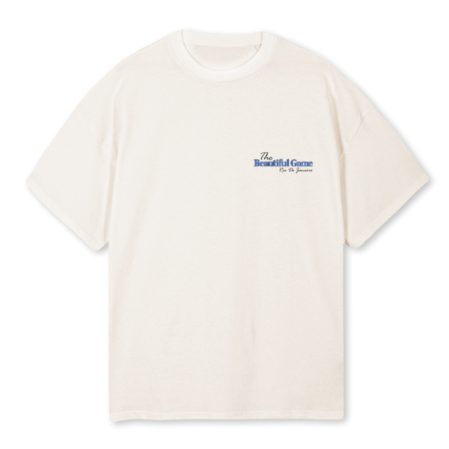RIDEO Vintage White Oversized Tee.