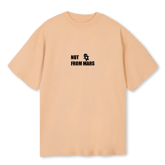NOVATHREESAND Sand Oversized Tee.