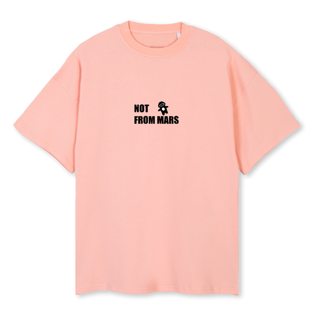 NOVATHREEPINK Pink Clay Oversized Tee.