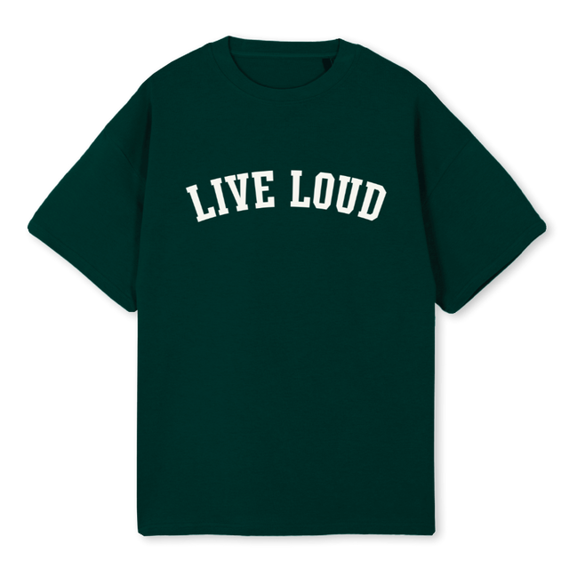 SECONDVGOVNIB Wild Green Oversized Tee.