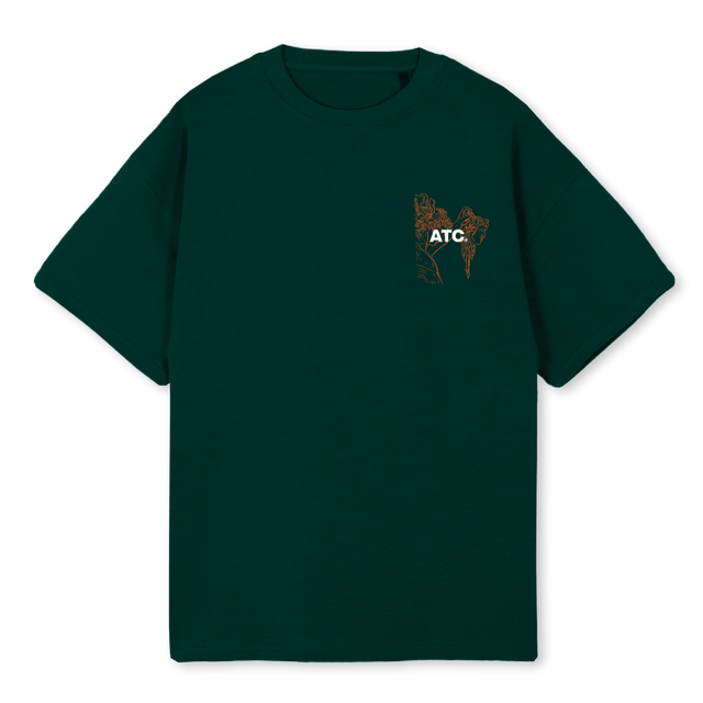 ATCPERSEUSGREENTEE Wild Green Oversized Tee.