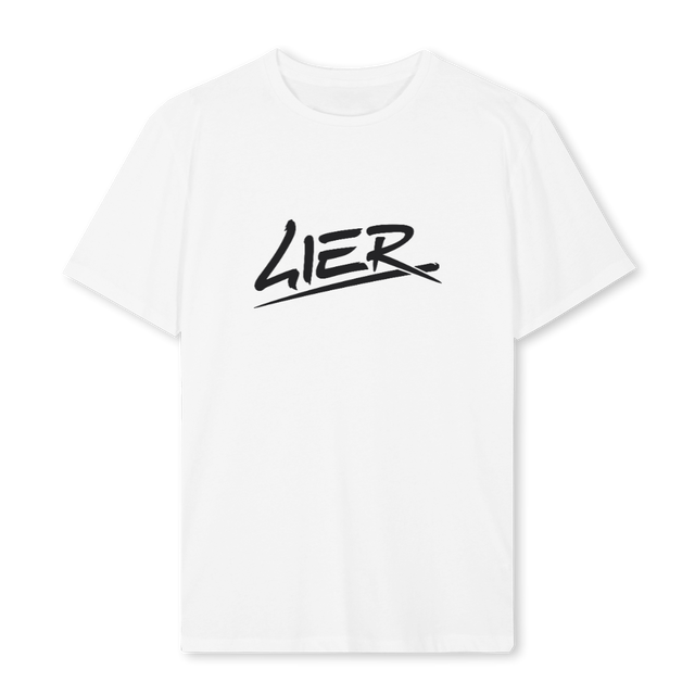 LOGOWHITE White Regular Tee.