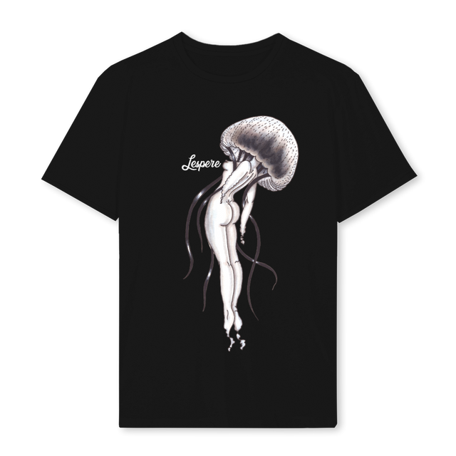 JJELLYFISH Black Regular Tee.