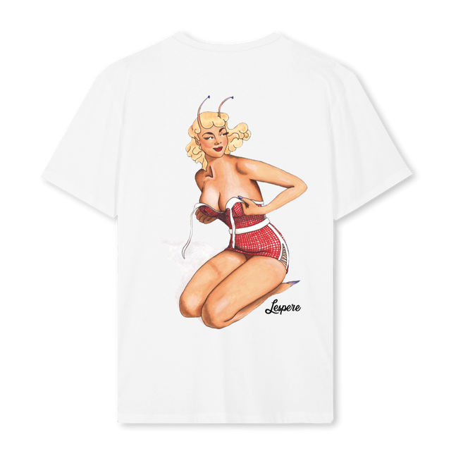 SWIMMER White Regular Tee.