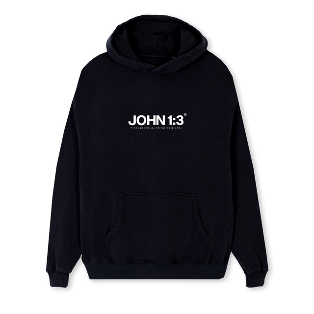 JOYBLACKHOODIE Black Regular Hoodie.