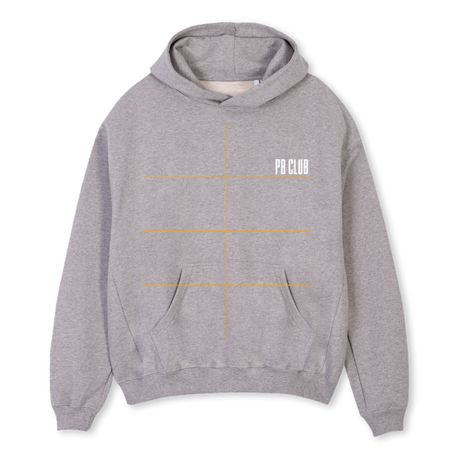 GREYSIG Grey Marl Oversized Hoodie.