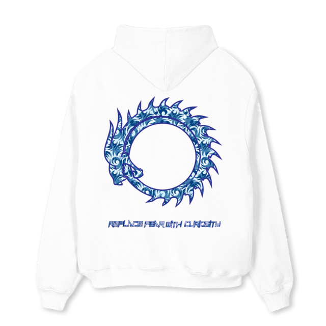 WHITEJIVE White Oversized Hoodie.