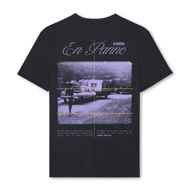 ENPANNE Vintage Black Regular Tee.