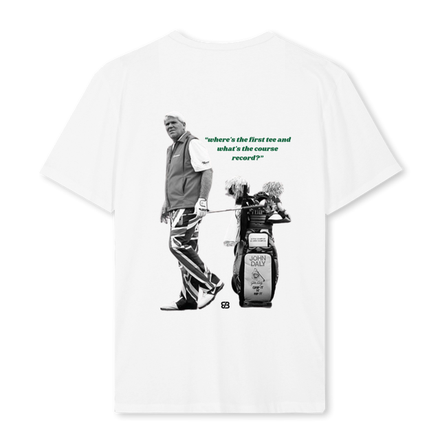DALY White Regular Tee.