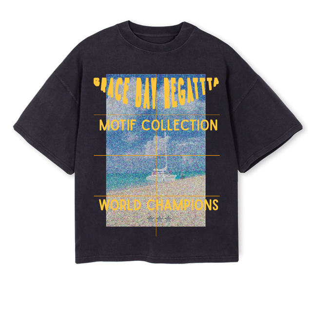 VTGBLACKGRACEBAY Vintage Black Oversized Boxy Tee.