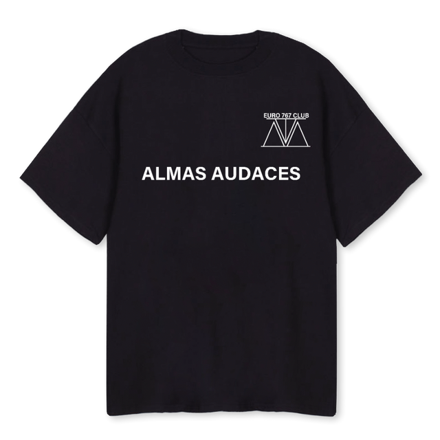 EURO Black Oversized Tee.