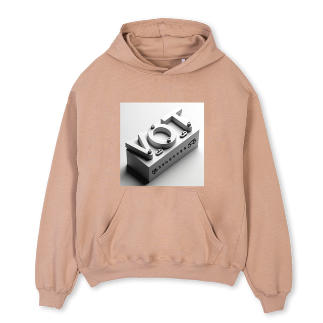 VOTCUATRO Croissant Oversized Hoodie.