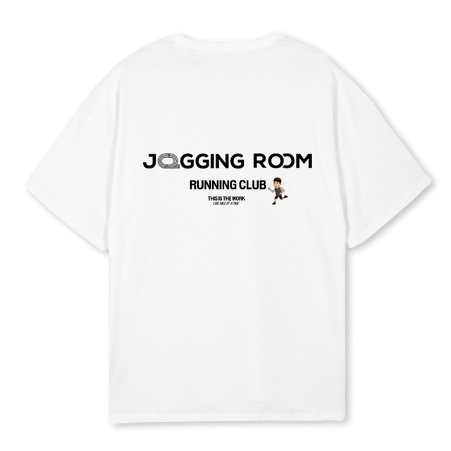 JRWHITE White Oversized Tee.