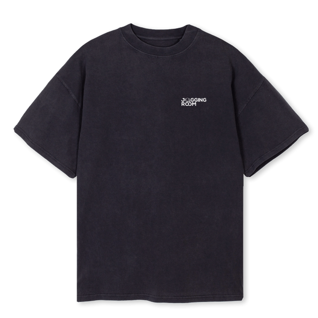 JRTRC Vintage Black Oversized Tee.
