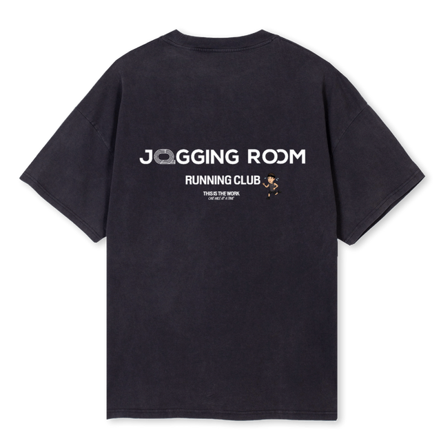 JRTRC Vintage Black Oversized Tee.