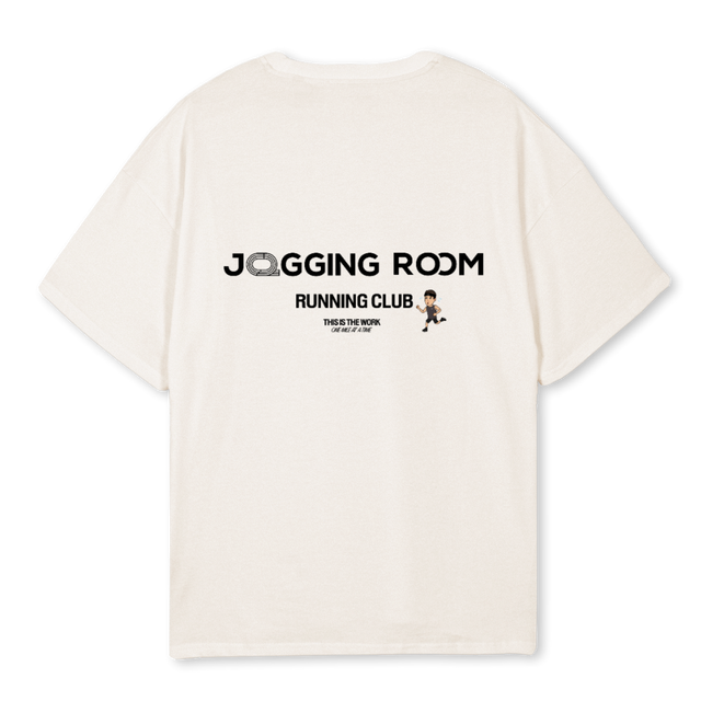 JRWHITE Vintage White Oversized Tee.