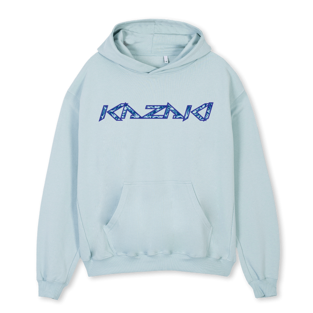 JIVEHOODIE Cold Blue Oversized Hoodie.
