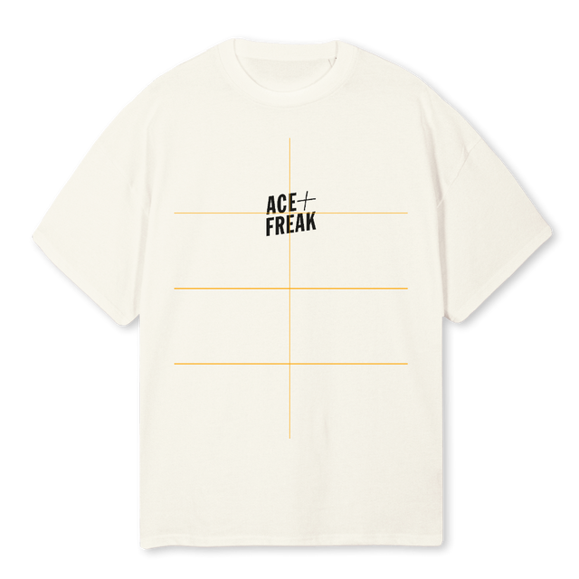 HJSS Cream Oversized Tee.