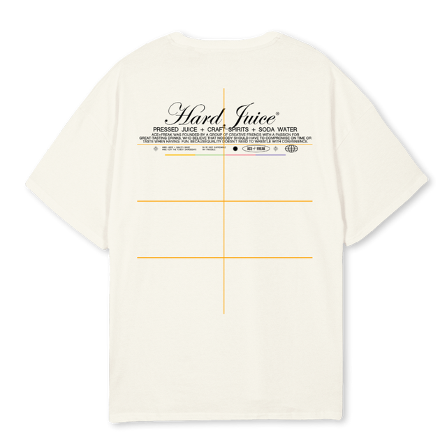 HJSS Cream Oversized Tee.